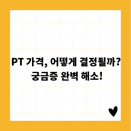 PT 가격, 어떻게 결정될까? 궁금증 완벽 해소!