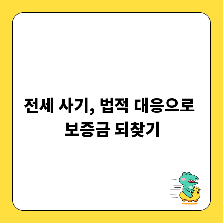 전세 사기, 법적 대응으로 보증금 되찾기